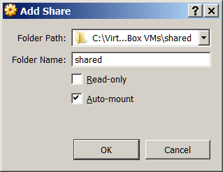 virtualbox shared folder windows host mac guest